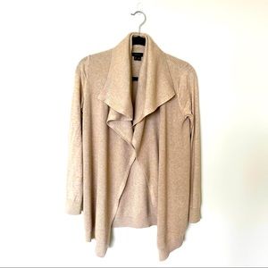 Theory Camel cardigan sweater